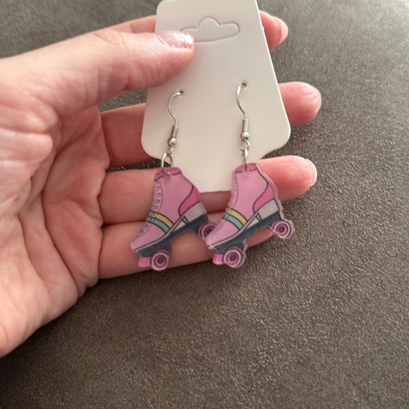 Jewelry - 🛍️BUNDLE 3 for $17 mini kawaii food candy animal - PINK ROLLER SKATES 🛼
